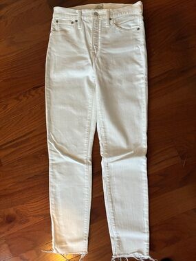 J Crew white jeans